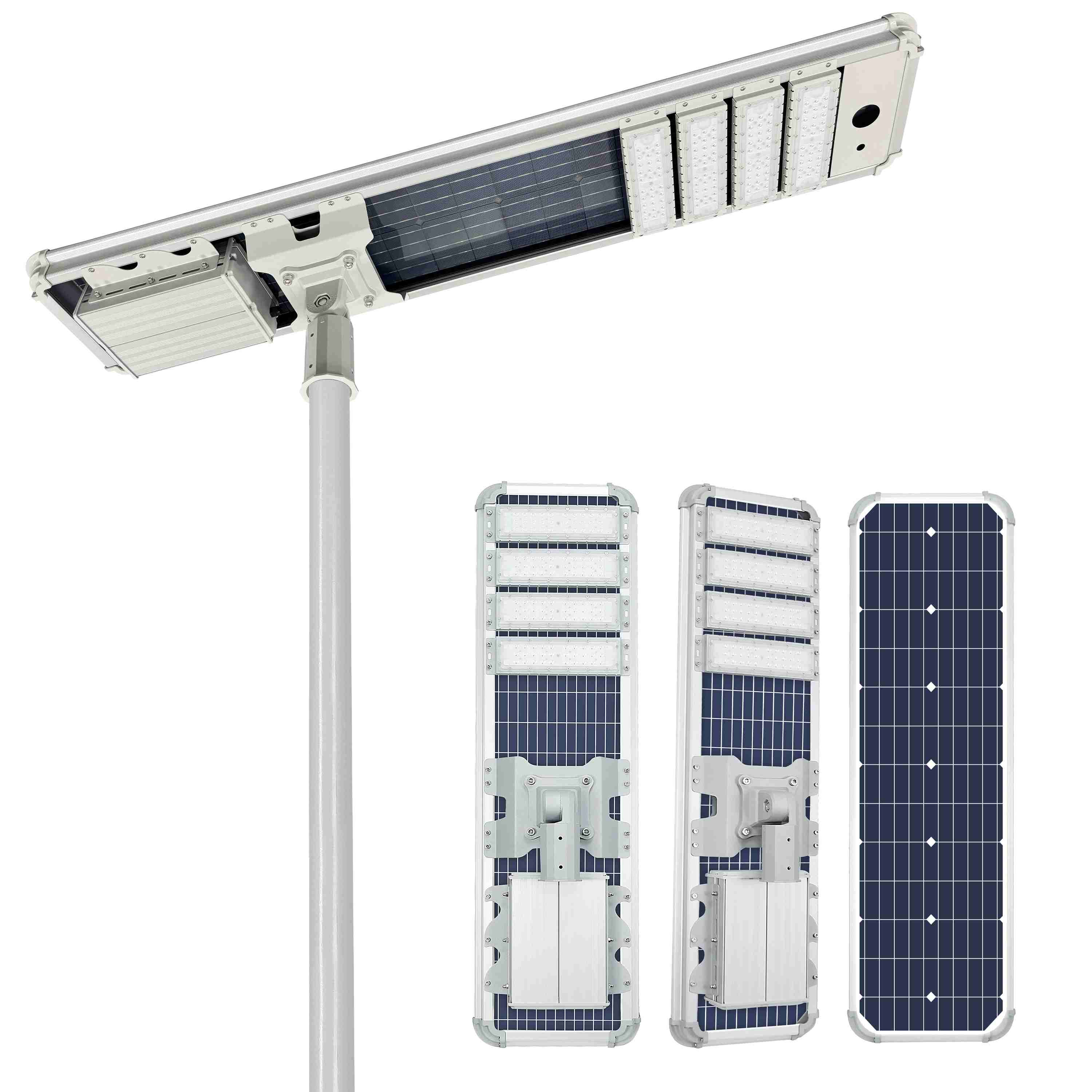 100W Panda series outdoor all in one solar street light