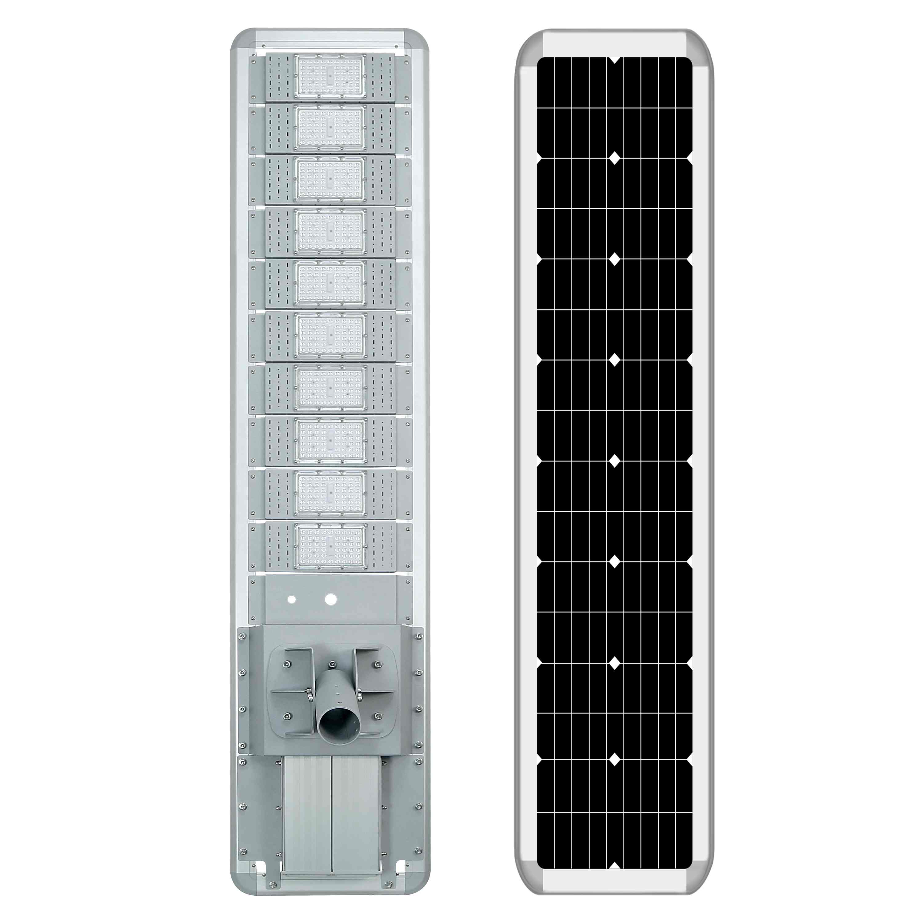 150W Solar Street Light Aluminum Alloy Housing Kit